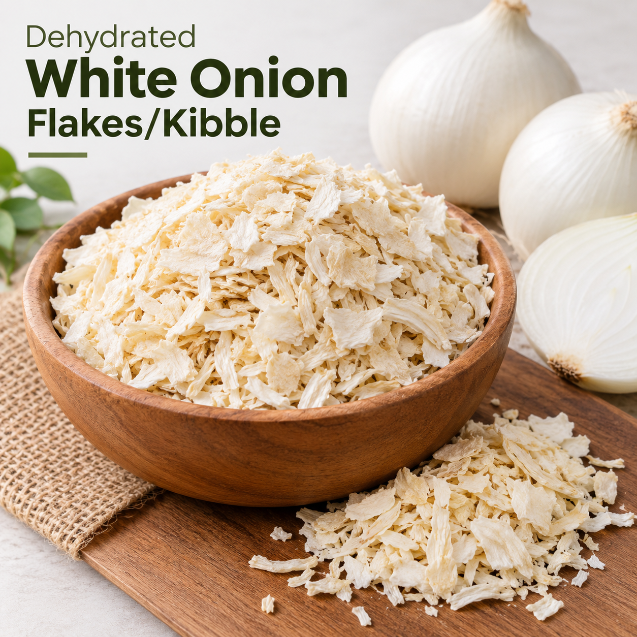 Dehydrated White Onion